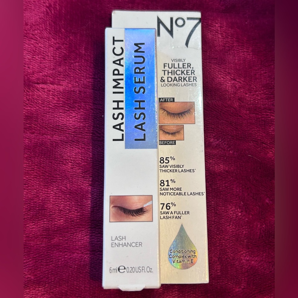 No7 Impact Eyelash Enhancing Serum - 0.2 fl oz
